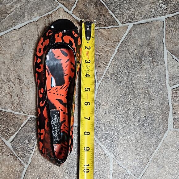 New in Box Iron Fist Raw Power Peep Toe Flats Sz 6 - Picture 10 of 11